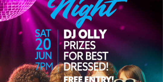 Seventies Night at Club Hillsdale