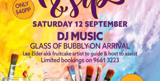 Paint & Sip at Club Hillsdale