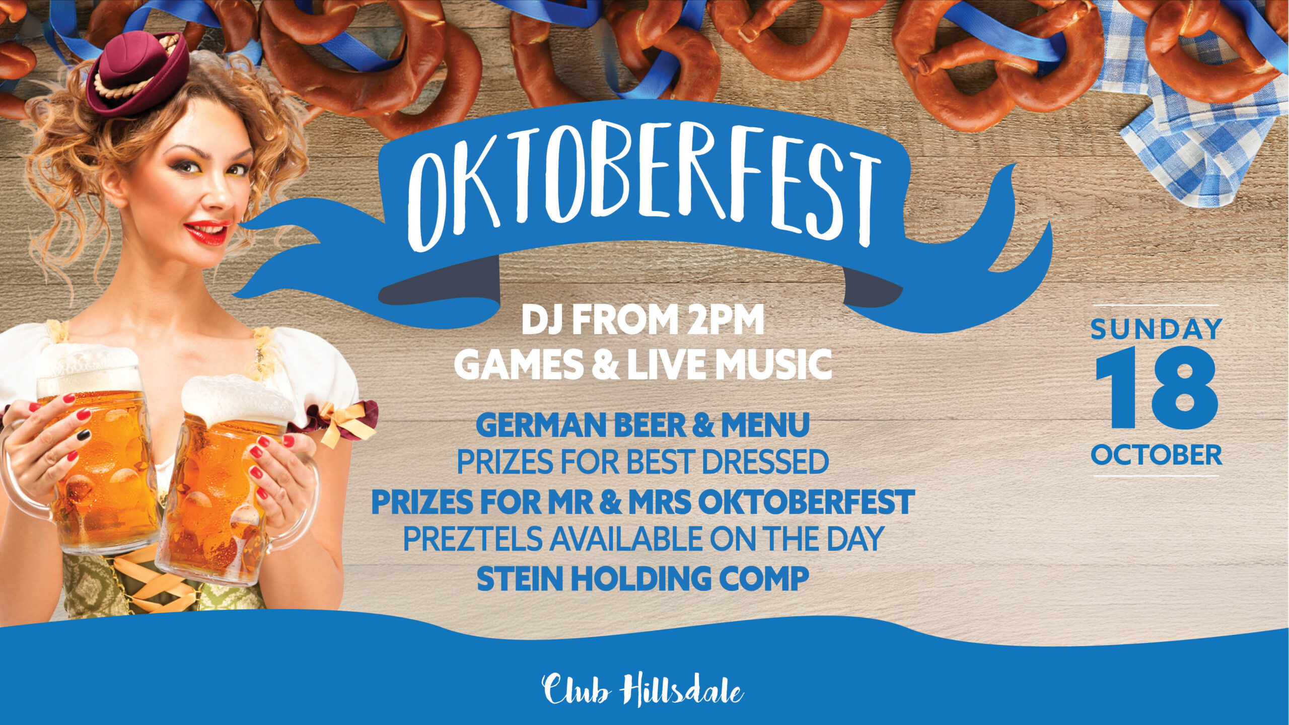 Oktoberfest at Club Hillsdale