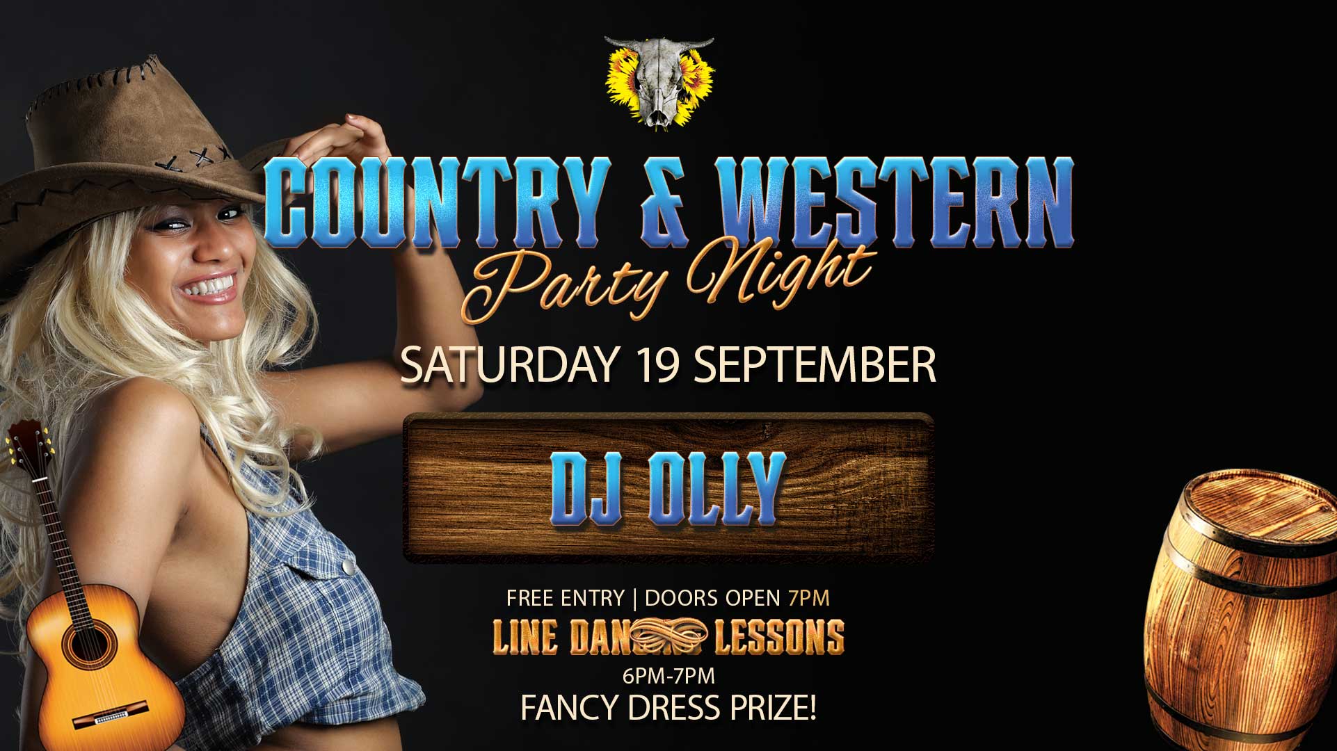 Country & Western Night at Club Hillsdale