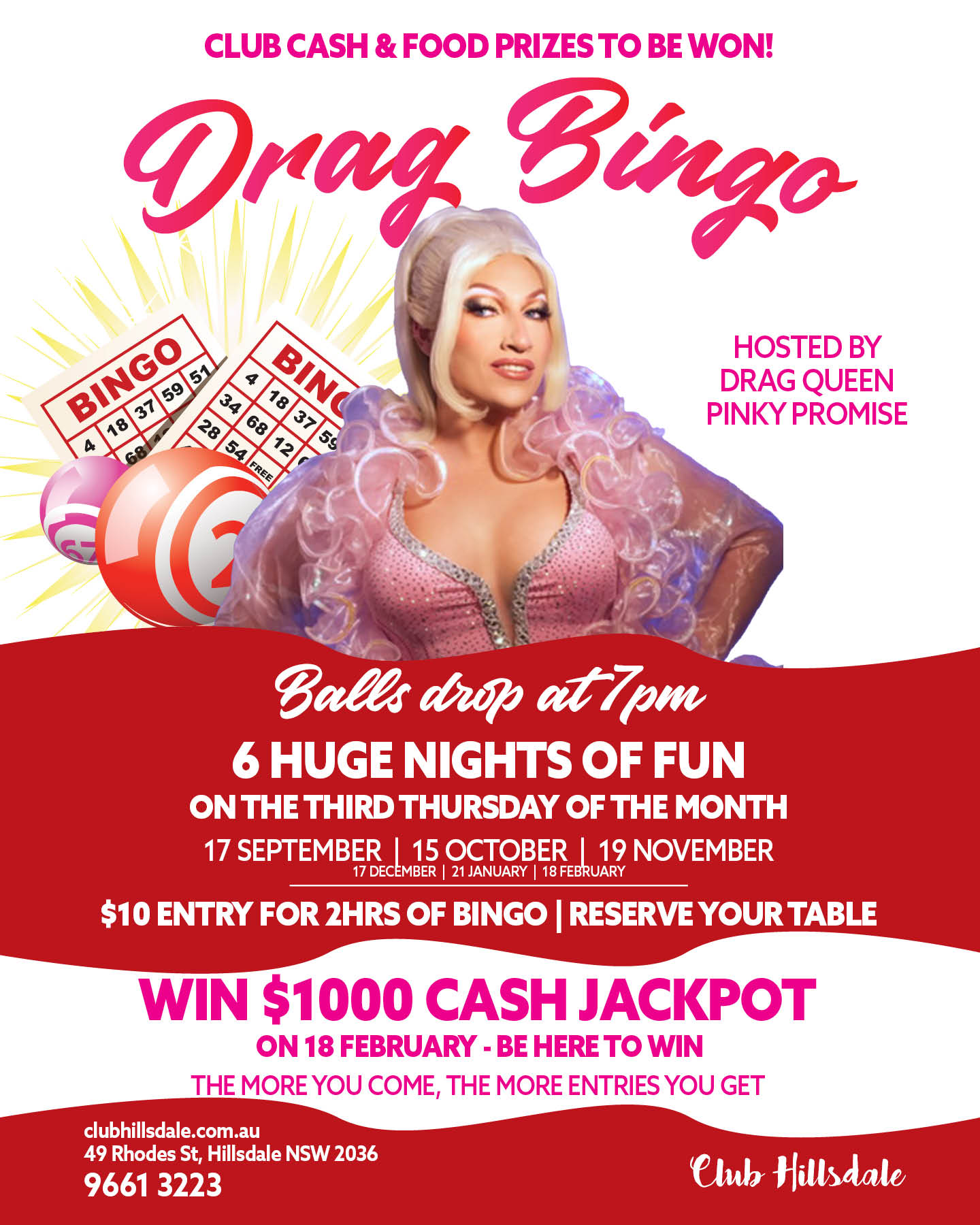 Drag Bingo