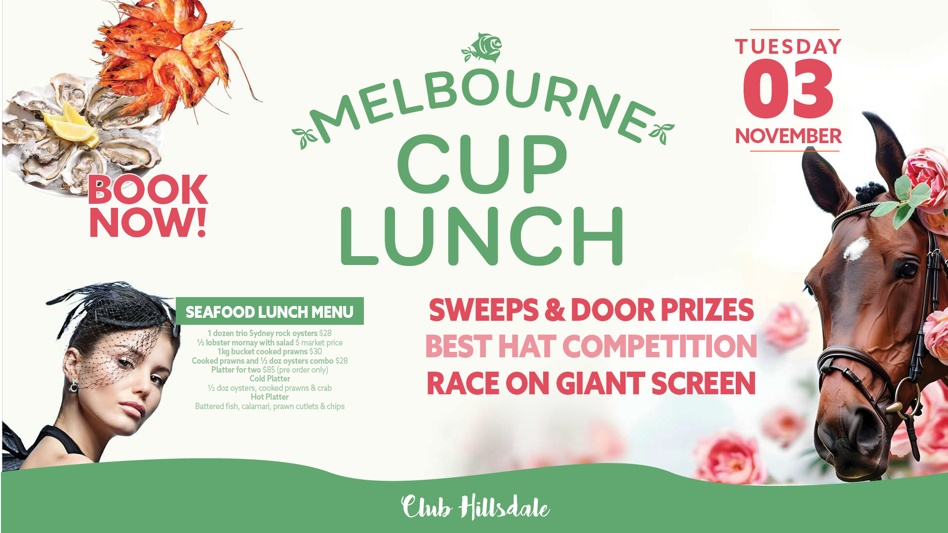 Melbourne Cup Day Lunch Sydney